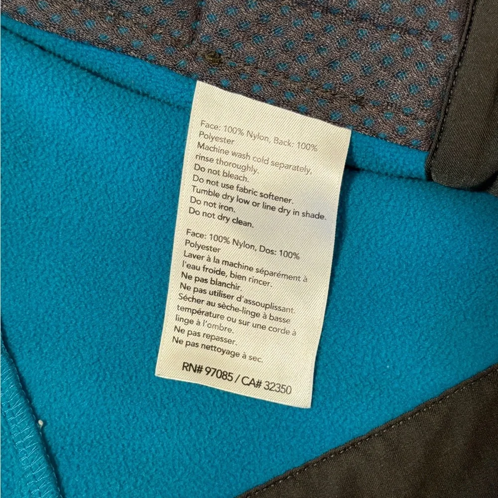 Outdoor Research Women’s Fleece Lined‎ Softshell Hooded Jacket Blue Size Medium